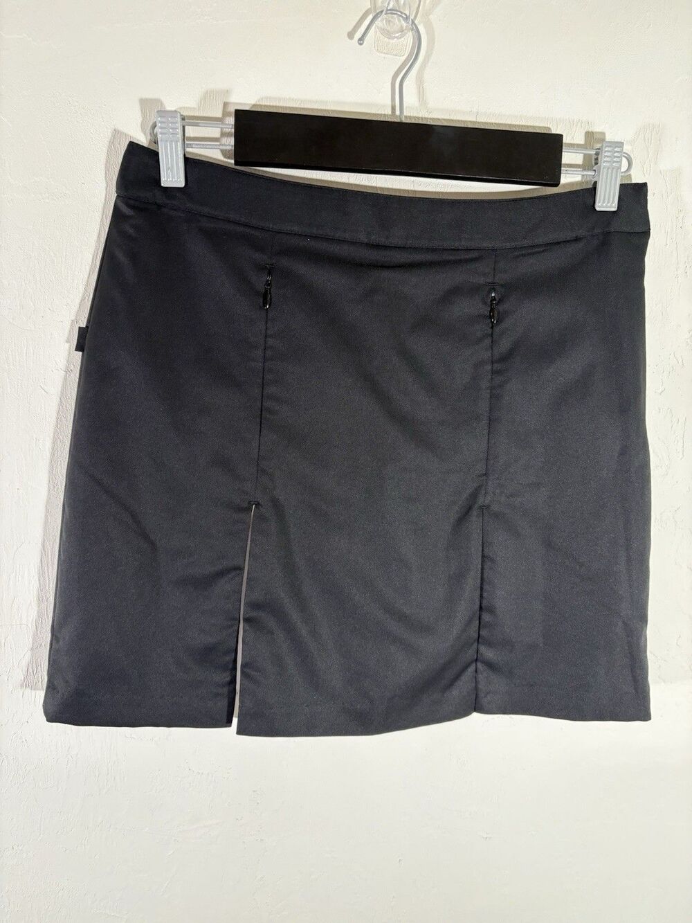 Greg Norman Women Perfect Fit Golf Wicking Skort Sz 6  Pockets Pleats Side Zip